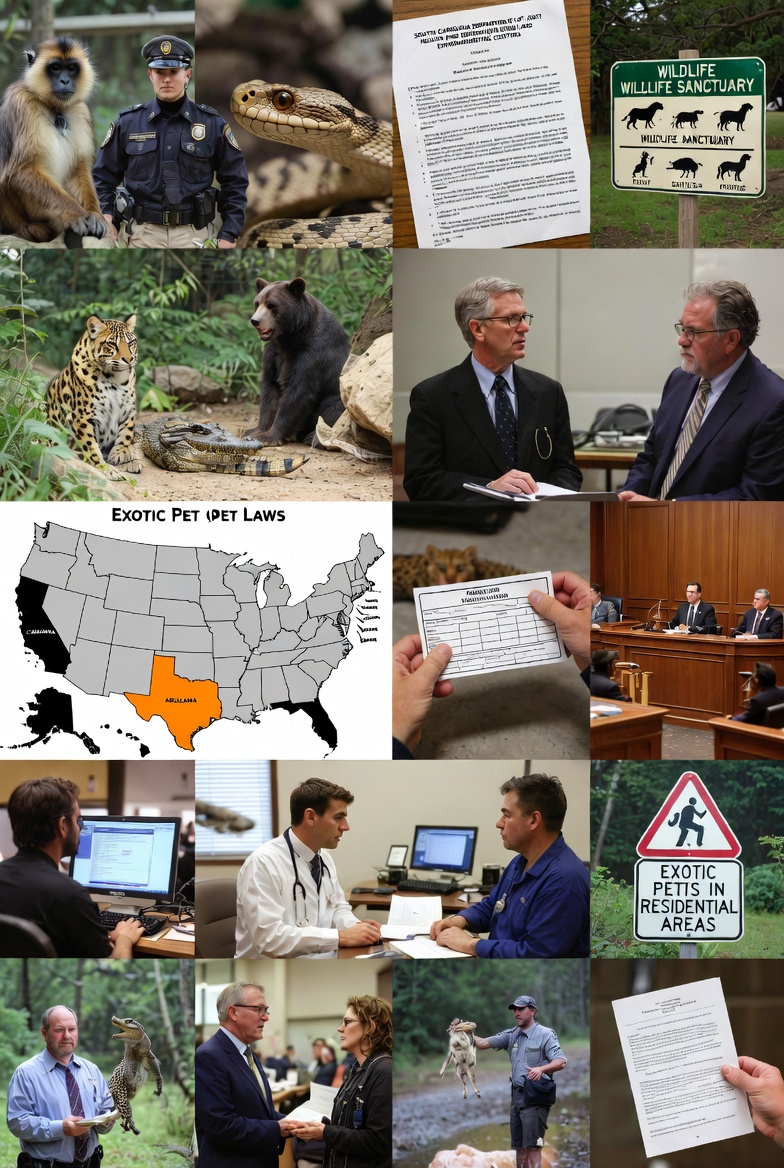 List of legal exotic pets in South Carolina