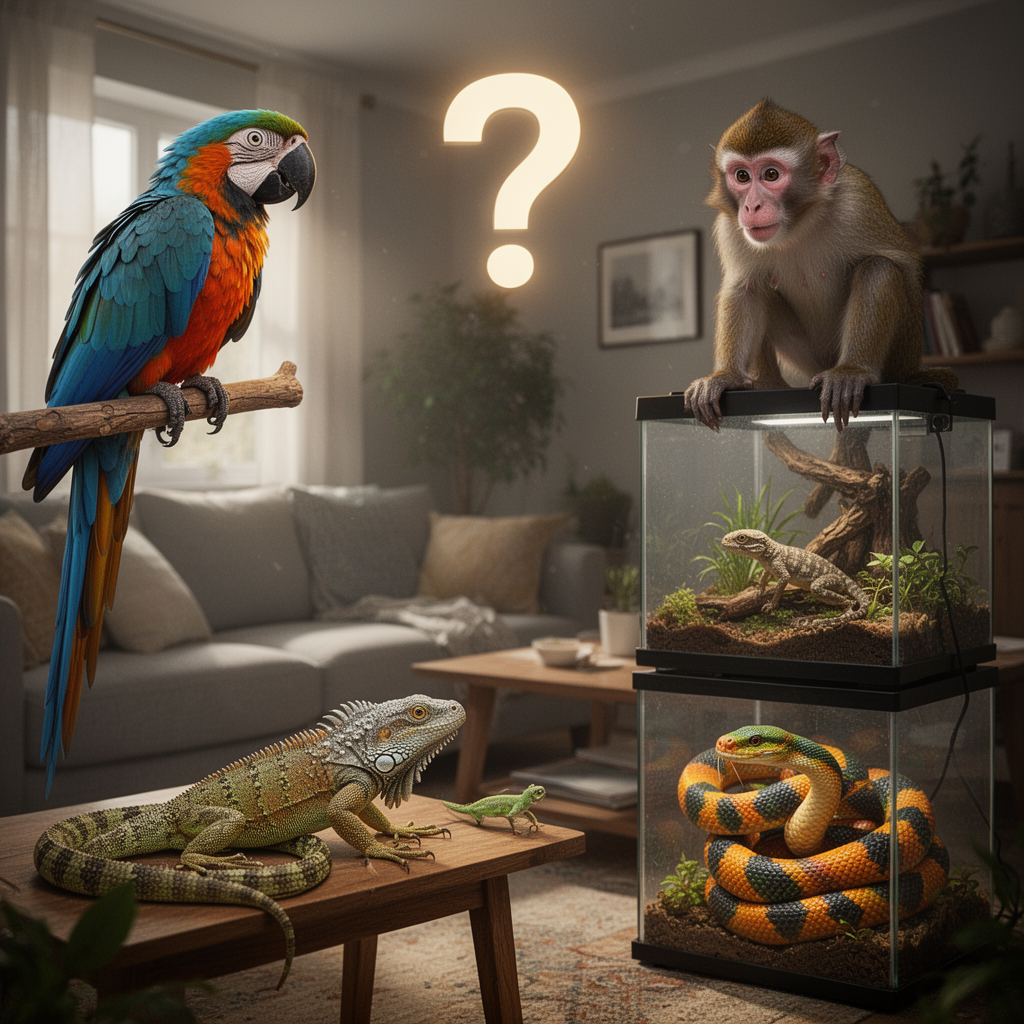 should people keep exotic animals as pets